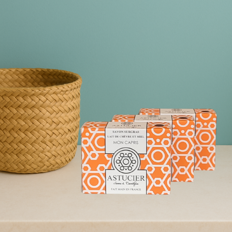 Savon au lait de chèvre pour peau sensible – Mon Capris
