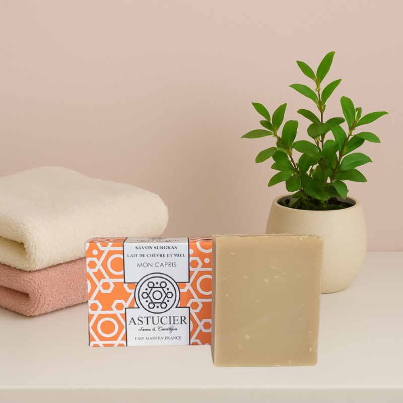 Savon au lait de chèvre pour peau sensible – Mon Capris