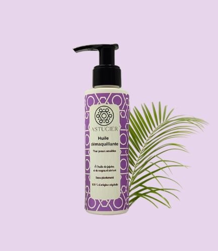 Huile démaquillante naturel soin peau