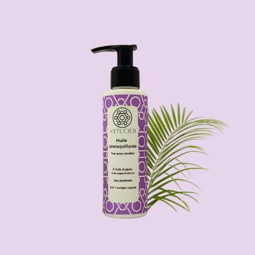 Huile démaquillante naturel soin peau