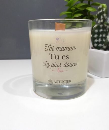 bougie parfumée maman