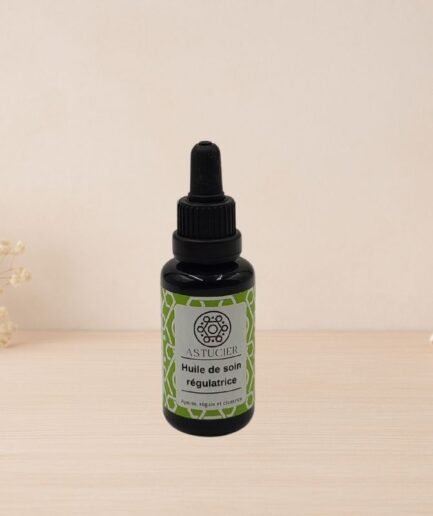 Huile de soin régulatrice au jojoba – soin naturel peaux grasses et à imperfections
