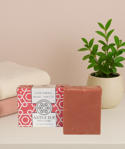 Savon doux à la fraise pour le corps et les enfants – Fraise & Abricot