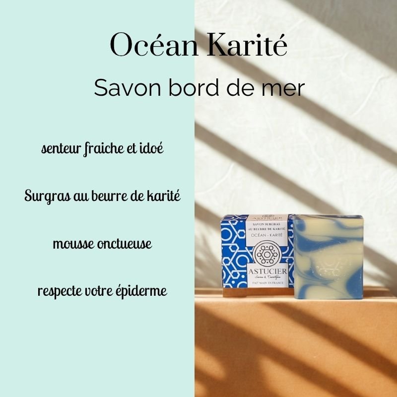 Savon au karité parfum marin – Océan & Karité