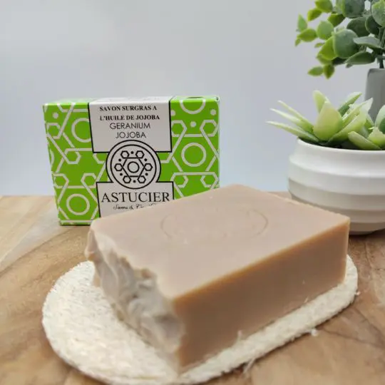 savon à l'huile de jojoba