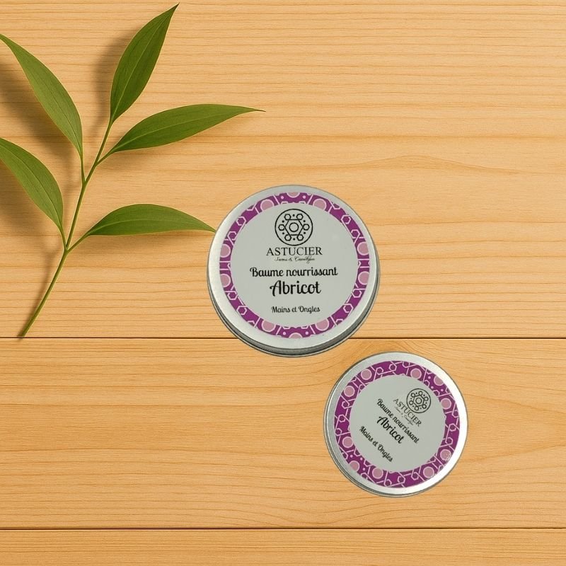 Baume nourrissant à l’huile d’abricot – soin réparateur pour mains sèches