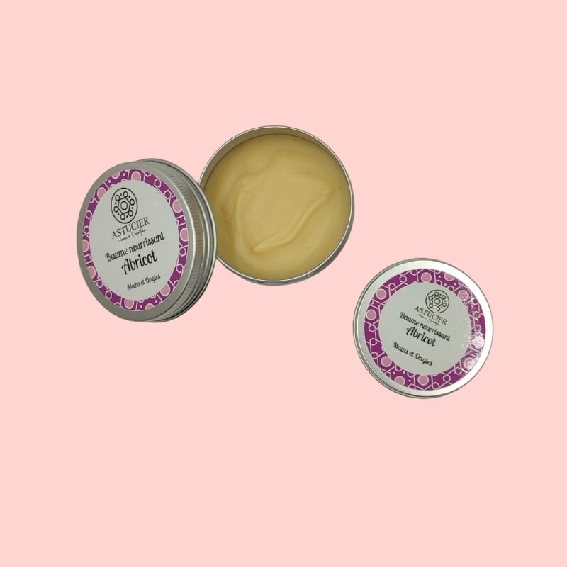 Baume nourrissant à l’huile d’abricot – soin réparateur pour mains sèches