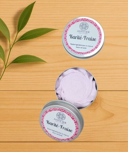 Baume chantilly karité fraise artisanal – La Douceur Gourmande