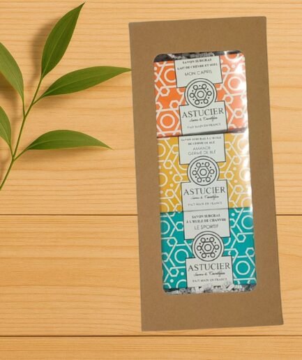 Coffret Trio Couple – Coffret cadeau savons artisanaux pour deux