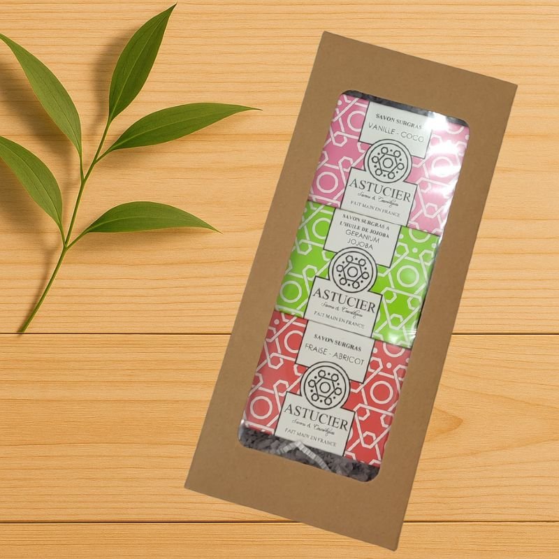 Coffret Trio Ado – Coffret cadeau savons naturels adolescents