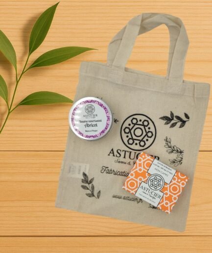 Coffret Douceur des Mains – savon Mon Capris et baume nourrissant abricot