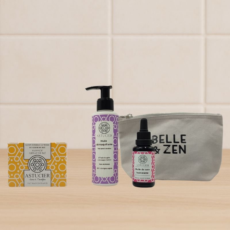 Routine double nettoyage peau sèche – Rituel nourrissant naturel