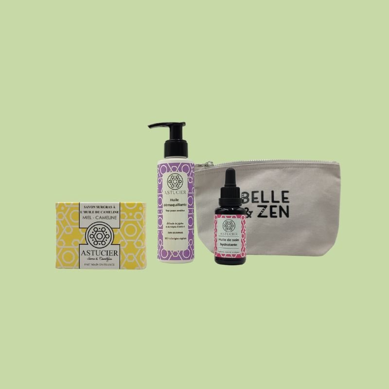 Routine double nettoyage peau sensible – Rituel apaisant naturel