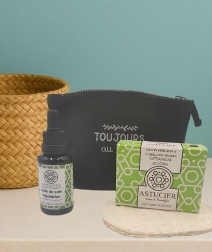 Duo imperfections Astucier savon mon capris lait de chèvre et huile régulatrice