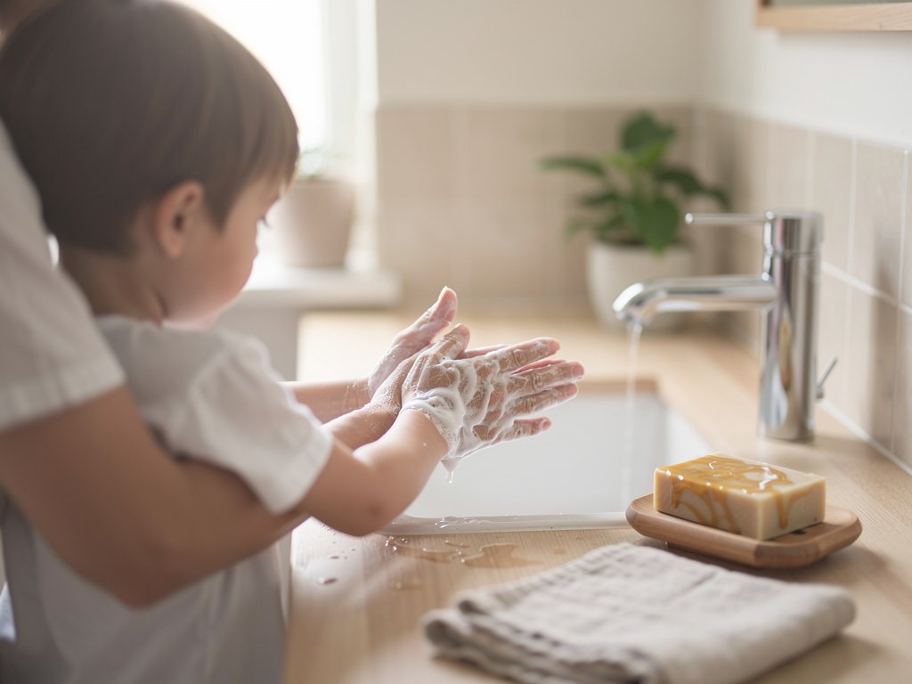 savon-naturel-famille-douceur (2) Savon naturel pour famille, moment de douceur entre parents et enfants